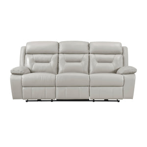 Garrey  3-Piece Leather Match Power Reclining Sofa set