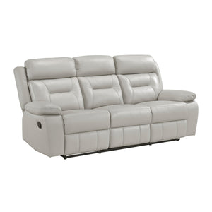 Garrey  2-Piece Leather Match Power Reclining Sofa set