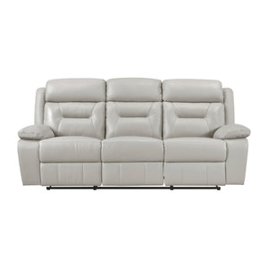 Garrey  2-Piece Leather Match Power Reclining Sofa set