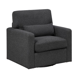 Salida Boucle Fabric Swivel Chair