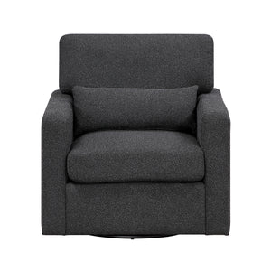 Salida Boucle Fabric Swivel Chair