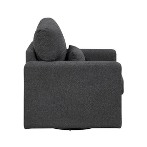 Salida Boucle Fabric Swivel Chair