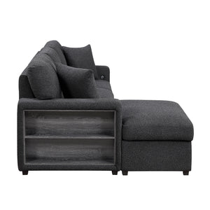 Salida 2-Piece Sectional Sofa Sleeper with Left Chaise