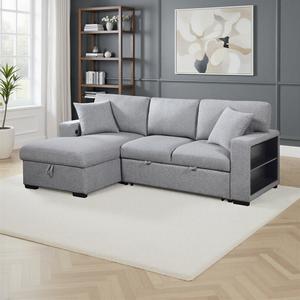 Salida 2-Piece Sectional Sofa Sleeper with Left Chaise