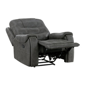 Gerald 3-Piece Microfiber Manual Reclining Sofa Set