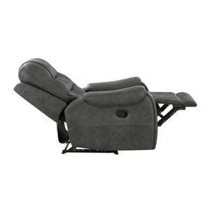 Gerald 3-Piece Microfiber Manual Reclining Sofa Set