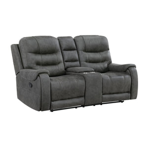 Gerald 3-Piece Microfiber Manual Reclining Sofa Set