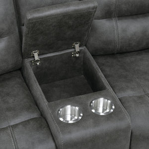 Gerald 3-Piece Microfiber Manual Reclining Sofa Set