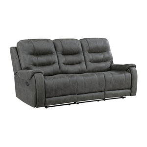 Gerald 2-Piece Microfiber Manual Reclining Sofa Set