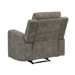 Liriope Microfiber Manual Reclining Chair