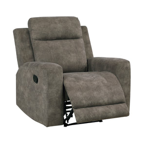 Liriope Microfiber Manual Reclining Chair