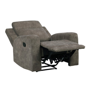 Liriope Microfiber Manual Reclining Chair