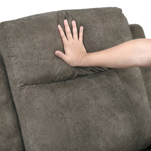 Liriope Microfiber Manual Reclining Chair
