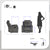 Liriope Microfiber Manual Reclining Chair