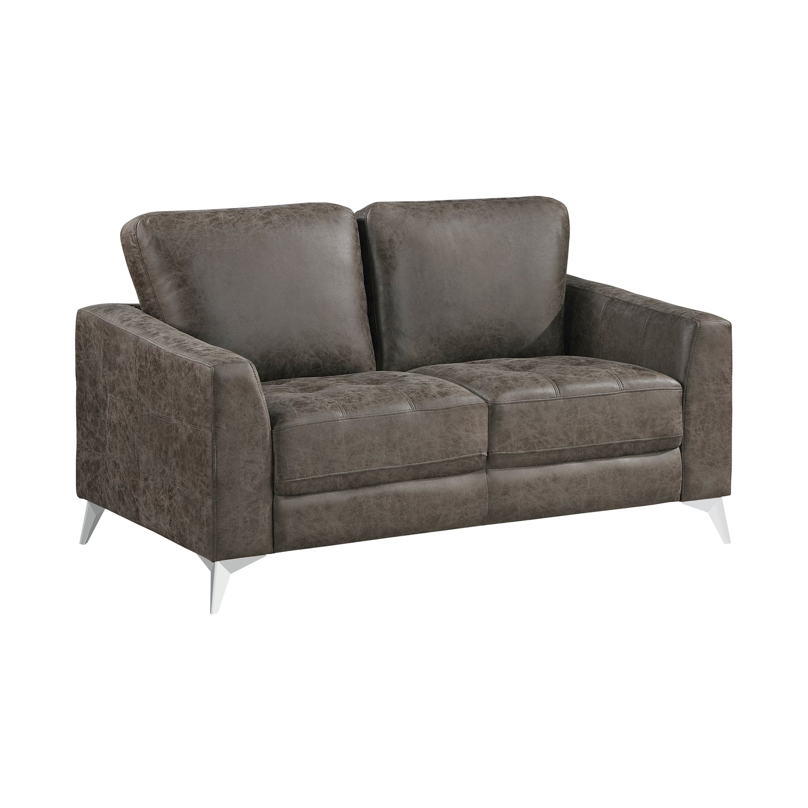 Cressey Microfiber Living Room Loveseat