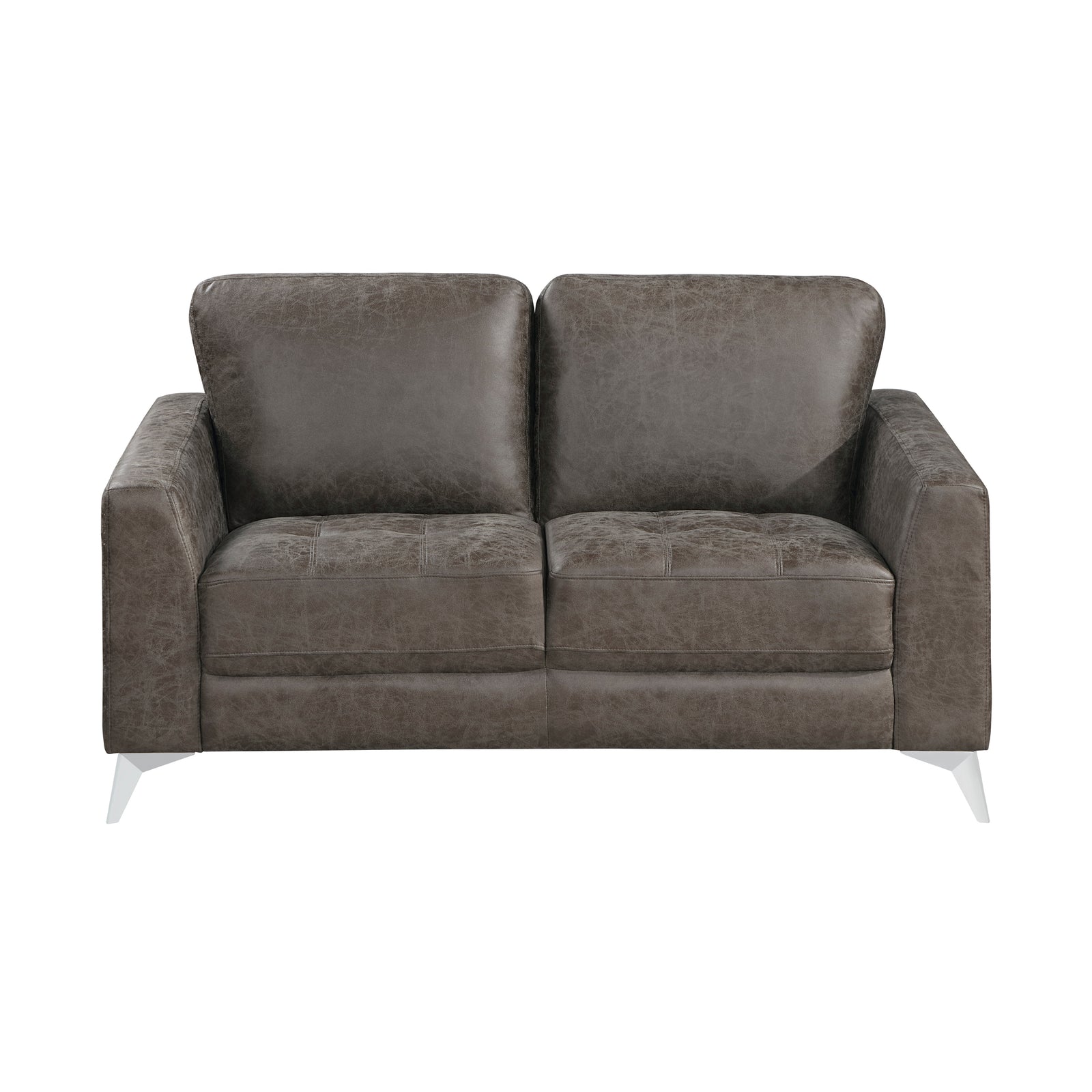 Cressey Microfiber Living Room Loveseat