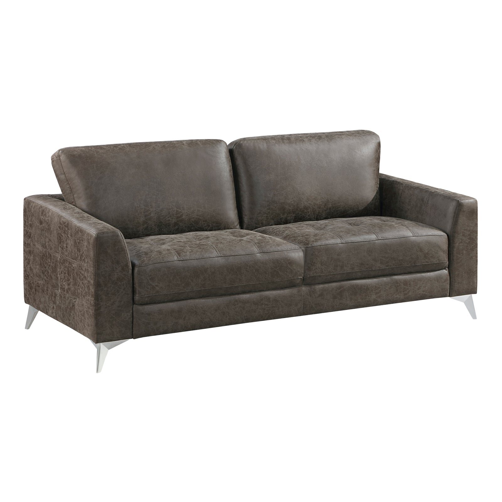 Cressey Microfiber Living Room Sofa