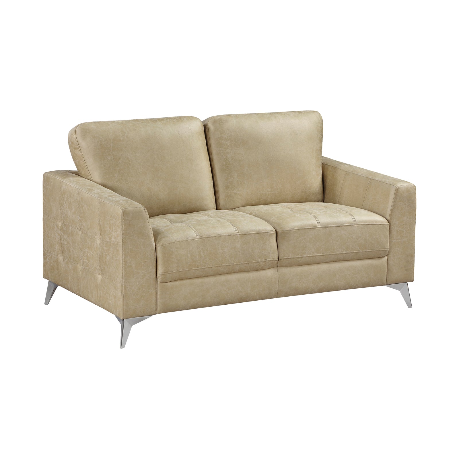 Cressey Microfiber Living Room Loveseat