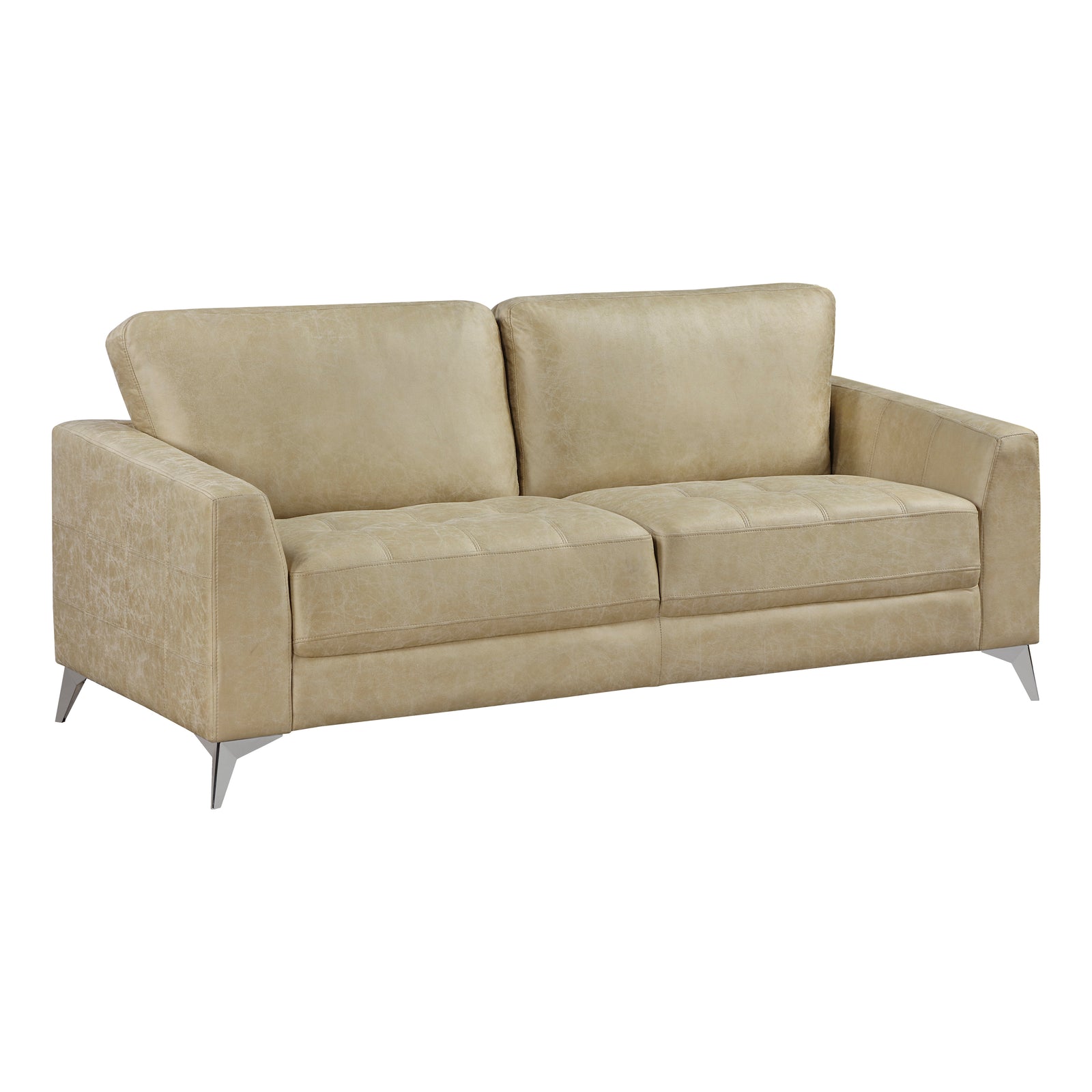 Cressey Microfiber Living Room Sofa
