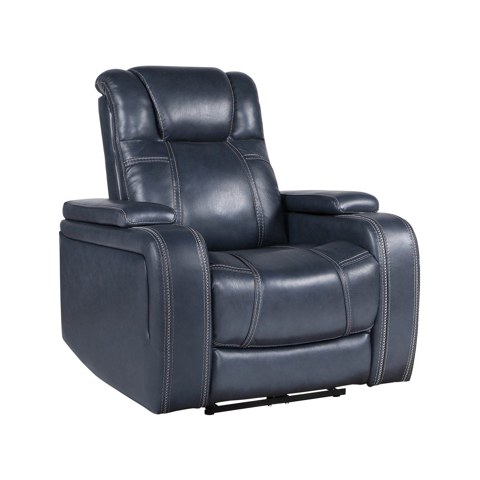 Lourical Leather Match Power Reclining Chair