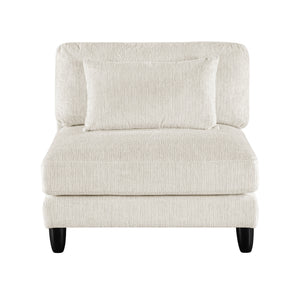 Jonas Corduroy Armless Chair
