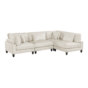Jonas Corduroy 4-Piece Modular Sectional