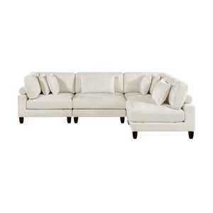 Jonas Corduroy 4-Piece Modular Sectional