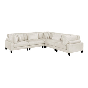 Jonas Corduroy 5-Piece Modular Sectional