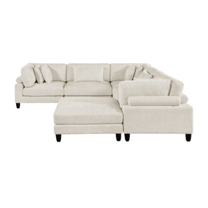 Jonas Corduroy 6-Piece Modular Sectional Sofa