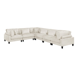 Jonas Corduroy 6-Piece Modular Sectional Sofa