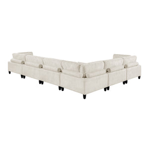 Jonas Corduroy 6-Piece Modular Sectional Sofa