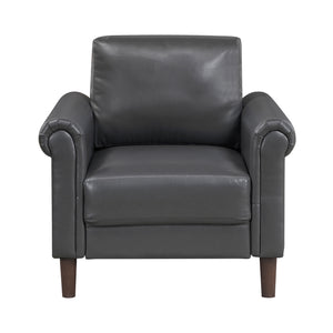 Frances 3-Piece Faux Leather Living Room Sofa Set