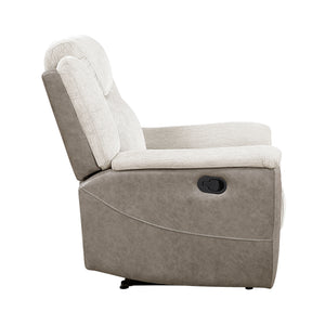 Nadalia Fabric Upholstery Manual Reclining Chair