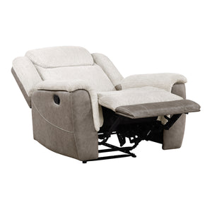 Nadalia Fabric Upholstery Manual Reclining Chair