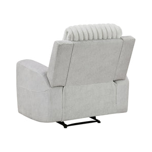Curtis Textured Microfiber and Corduroy Fabrics Manual Reclining Chair