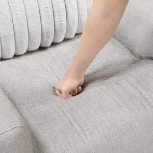 Curtis Textured Microfiber and Corduroy Fabrics Manual Reclining Chair