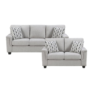Bellavue Chenille 2-Piece Living Room Set