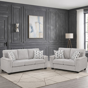 Bellavue Chenille 2-Piece Living Room Set