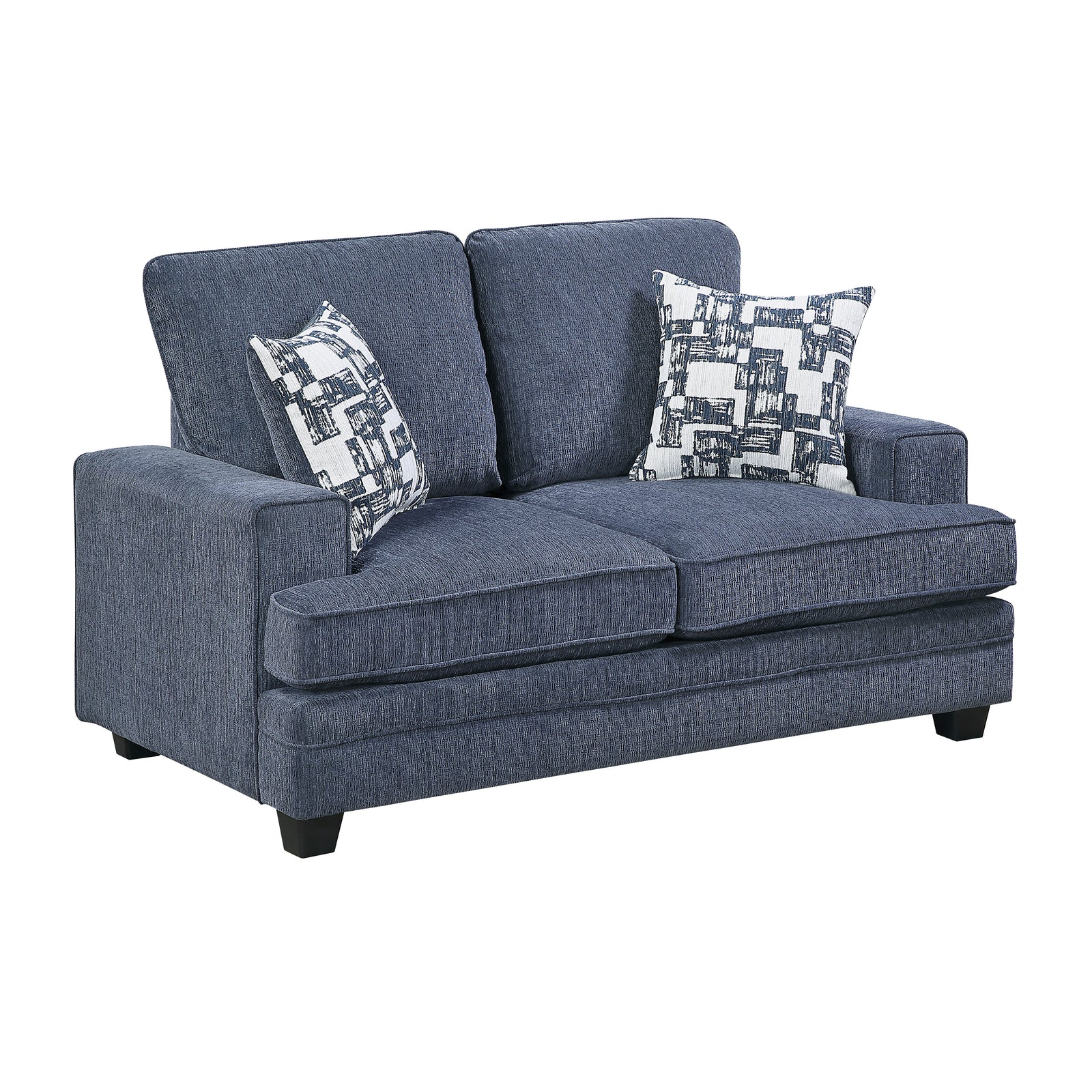 Veritas Chenille Living Room Loveseat