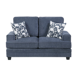 Veritas Chenille Living Room Loveseat