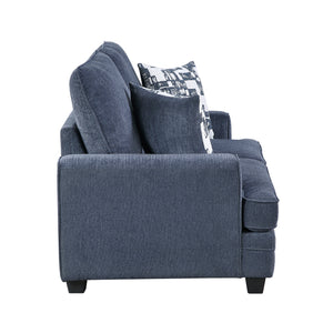 Veritas Chenille Living Room Loveseat