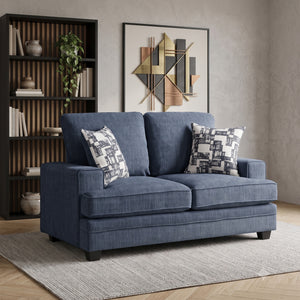 Veritas Chenille Living Room Loveseat