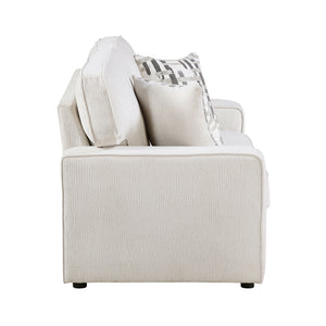 Worchester Chenille Fabric Living Room Loveseat