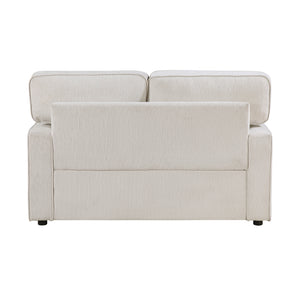 Worchester Chenille Fabric Living Room Loveseat