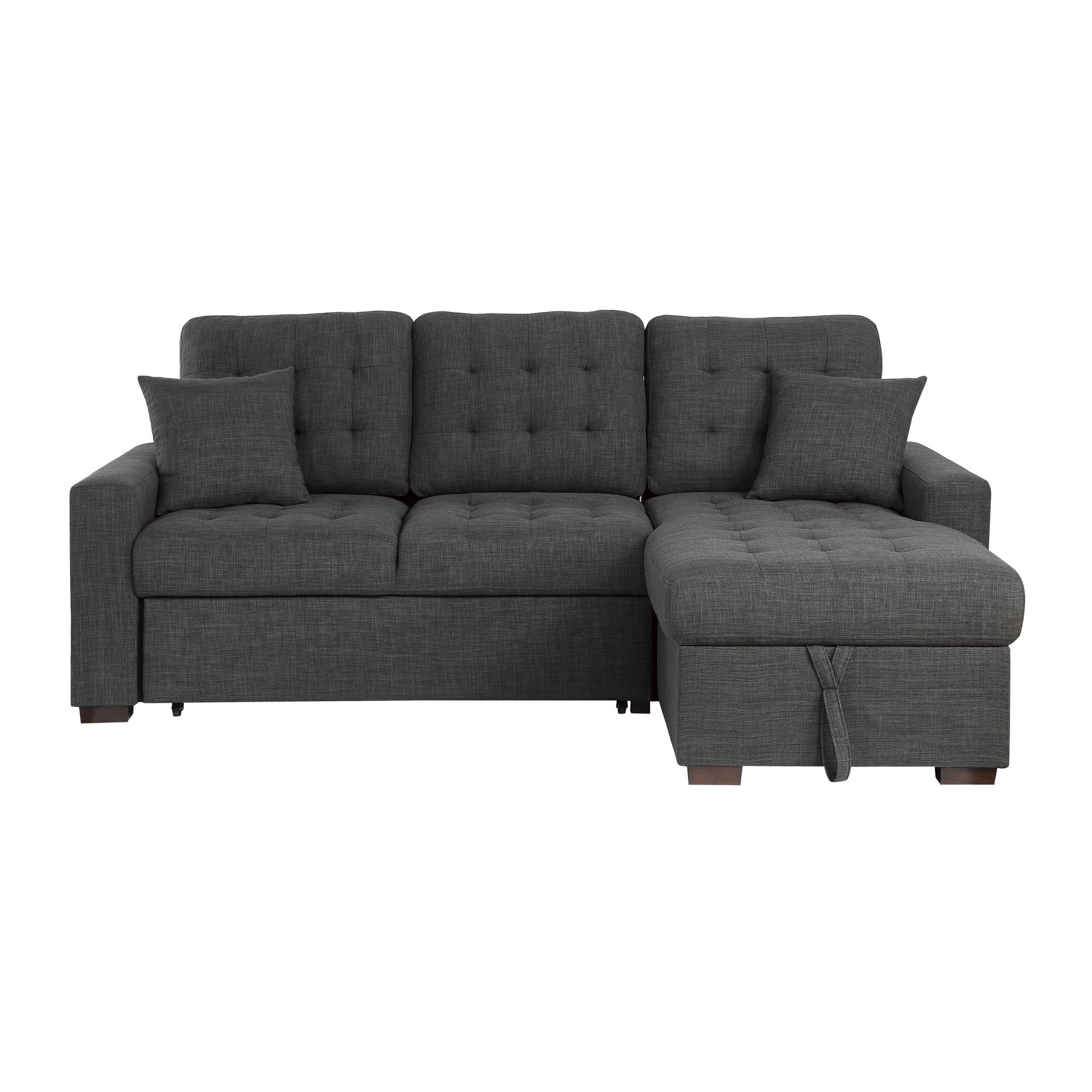 Miles 2-Piece Sectional Sofa Sleeper with  Right Chaise