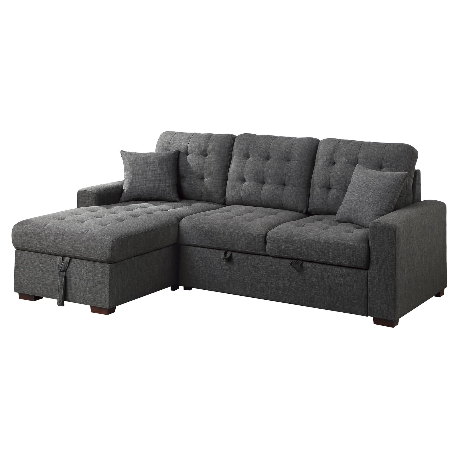 Miles 2-Piece Sectional Sofa Sleeper with Left Chaise