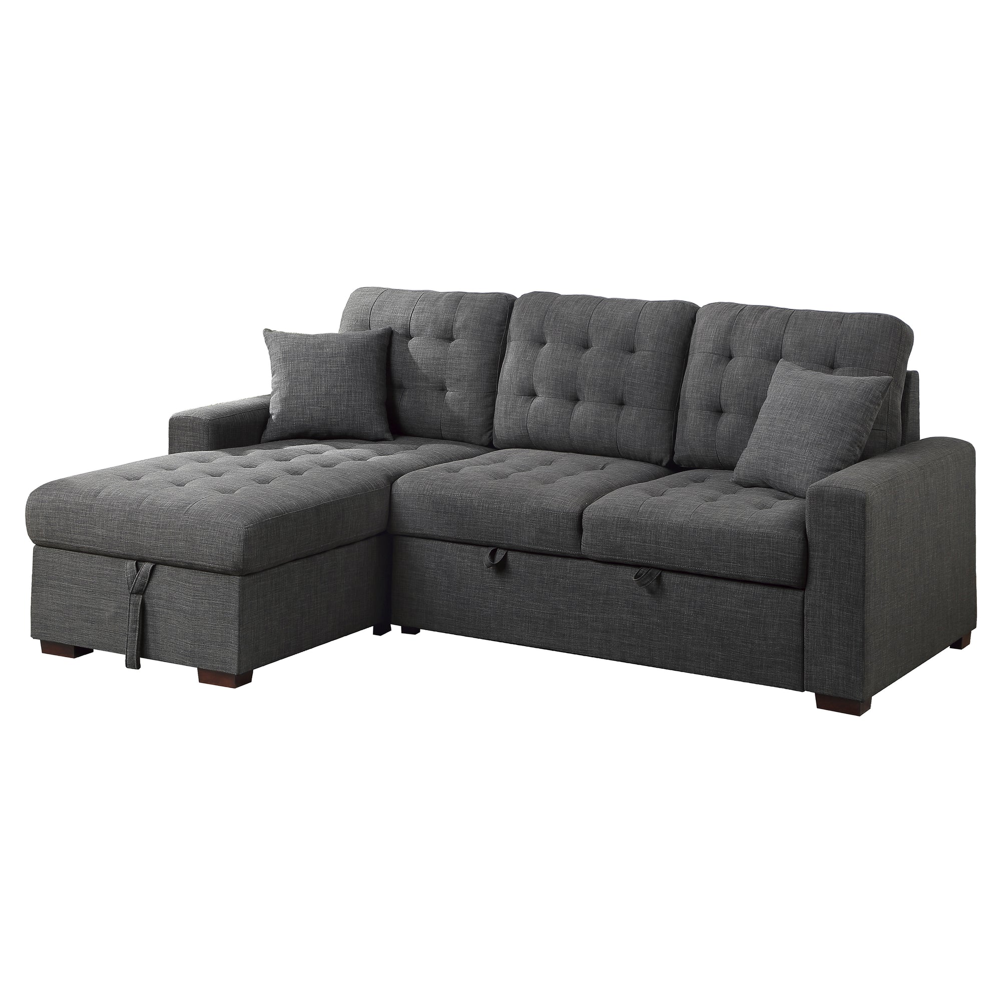 Miles 2-Piece Sectional Sofa Sleeper with Left Chaise