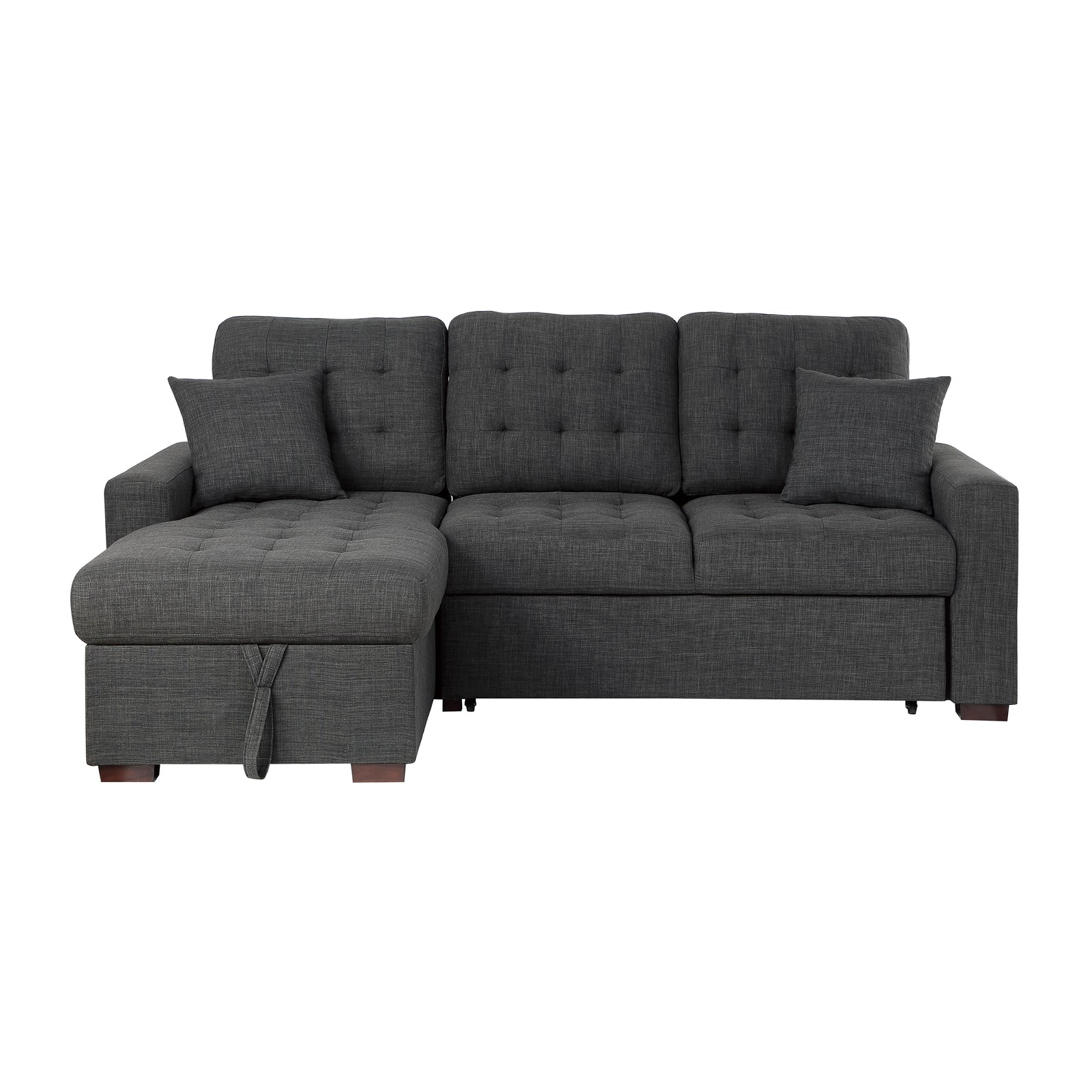 Miles 2-Piece Sectional Sofa Sleeper with Left Chaise