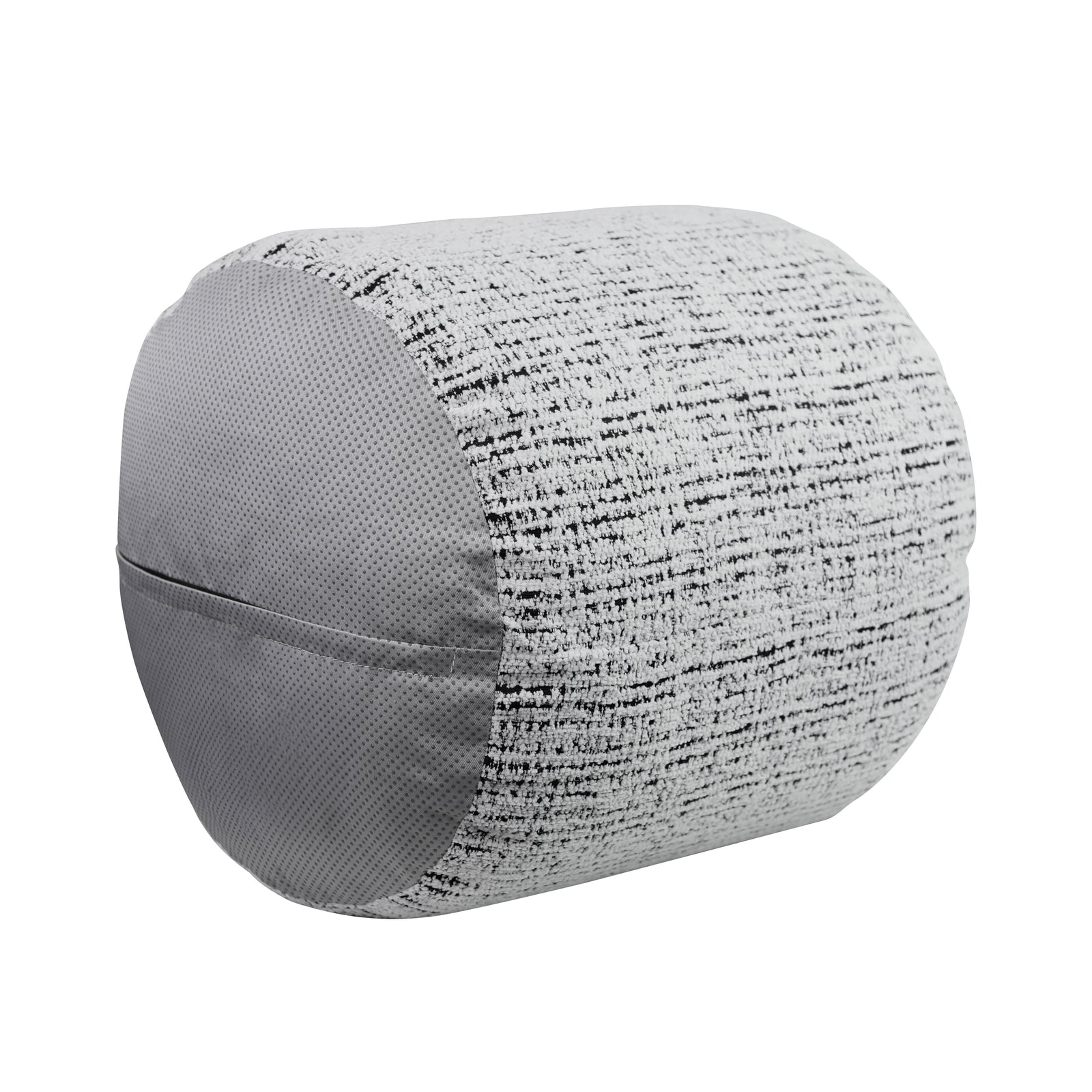 Ossela Fabric Round Pouf