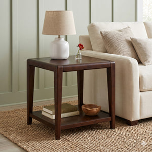 Zenora Wood End Table